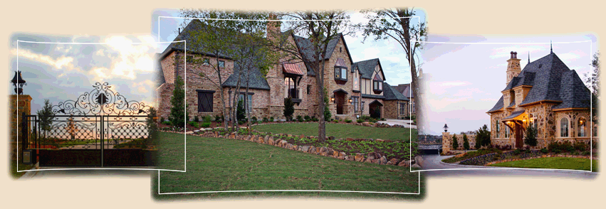 Gated Entrance - Custom Home 1 - Gatehouse